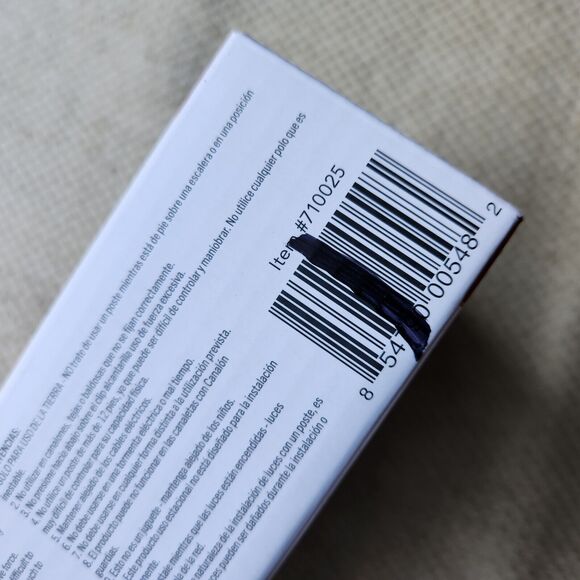 175 Light Hanger Clip Ladderless White Plastic Simple Living Gutters Or Shingles - Picture 4 of 6